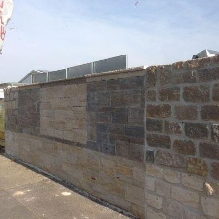 Verschiedene Mauerwerke